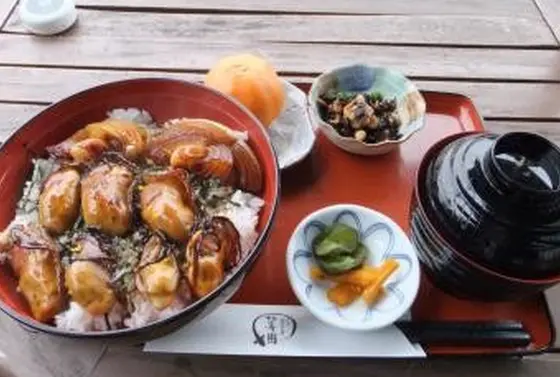 牡蠣カバ丼
