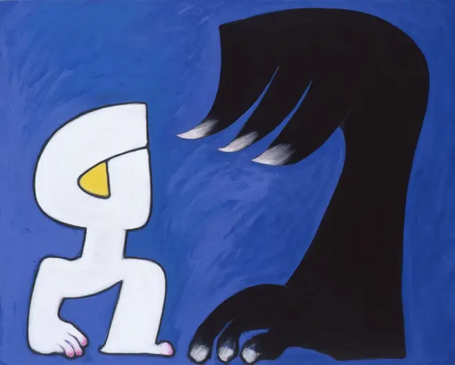 渡辺豊重《鬼と童子》2010年　神奈川県立近代美術館蔵