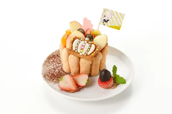 プリンセス、優雅なお茶会にようこそ。風間圭吾のフルーツショコラケーキ 価格：1,300円