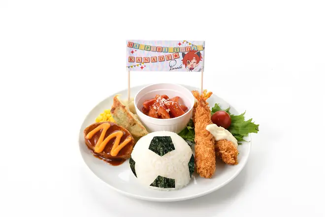 HAPPY BIRTHDAY♪ 天宮奏のサッカープレートセット 価格：1,500円