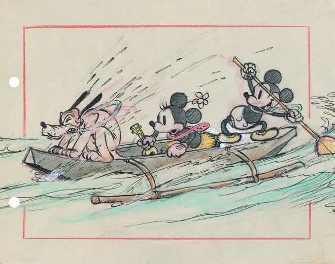 ミッキーのハワイ旅行 (C)Disney Enterprises, Inc.