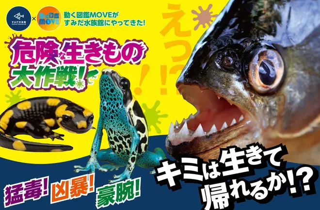 「危険な生きもの大作戦！」イメージ