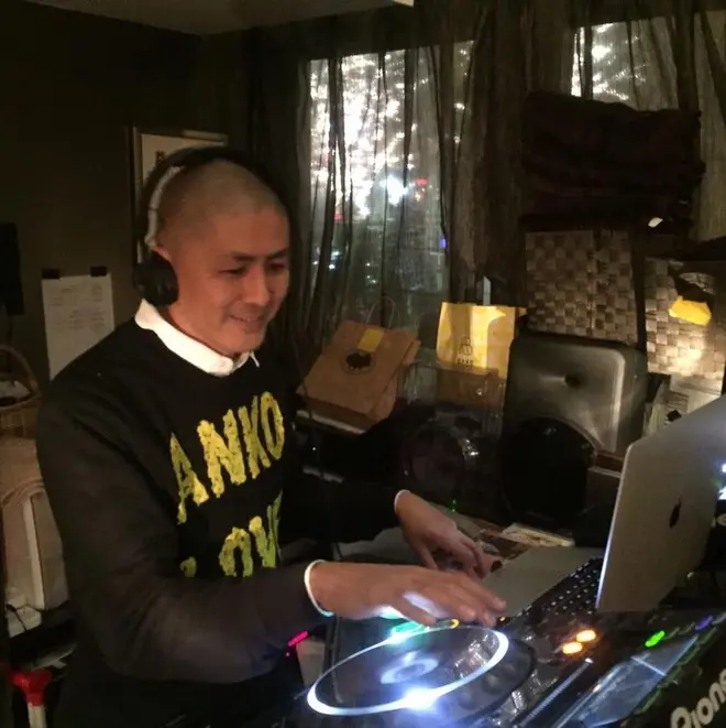 アンコマンDJプレイの様子