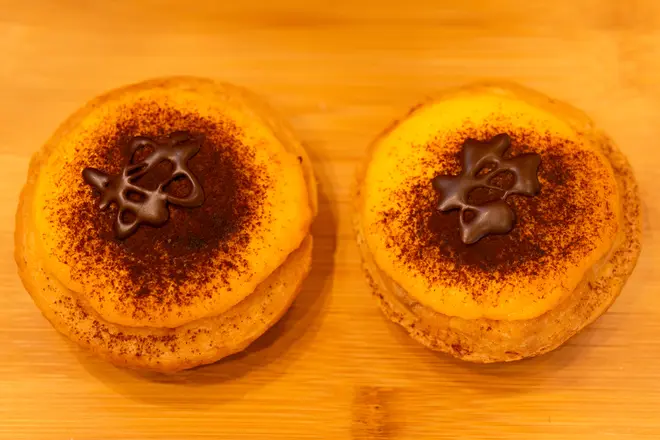 半熟たまごチョコタルト