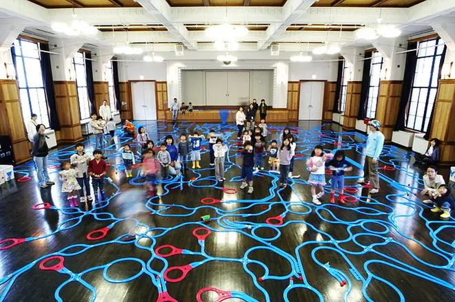 パラモデルといっしょにプラレールで遊ぼう vol.05 kyoto art center [ kyoto ] 2006 © / photo: paramodel