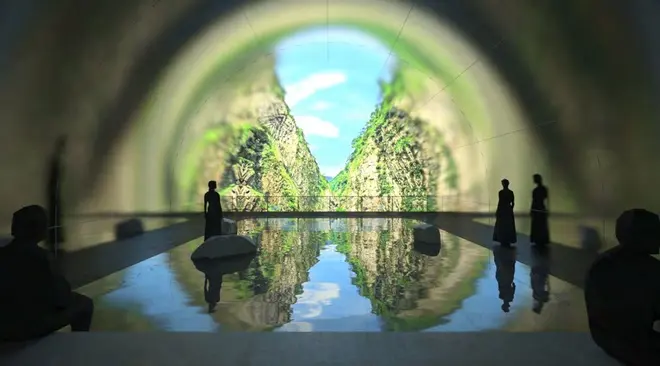 マ・ヤンソン／MADアーキテクツ「ライトケーブ」、作品イメージ