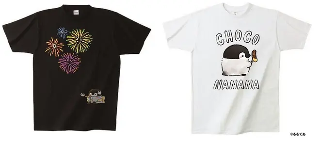 先行 コウペンちゃんの夏祭り　Ｔシャツ 2種©るるてあ
