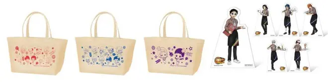 ▲ミニランチトートバッグ（全3種から1点）＋ミニスタンドPOP（全6種から1点）