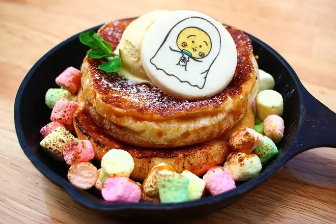 今お茶飲んでいるからあとにして。 コジコジ寝起きの朝ごはん  ¥780