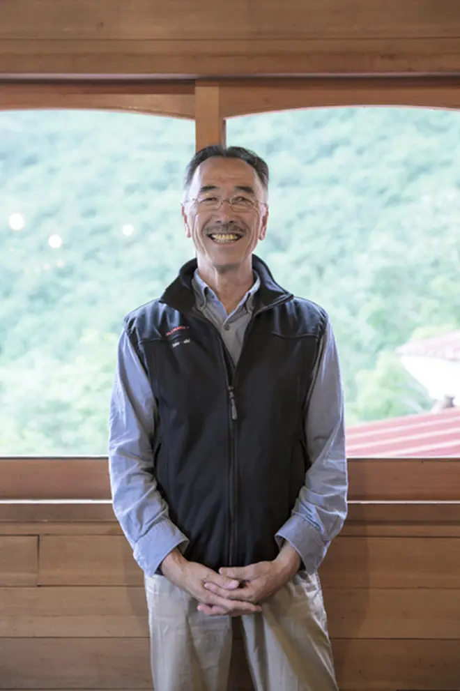 涸沢ヒュッテ  山口孝さん