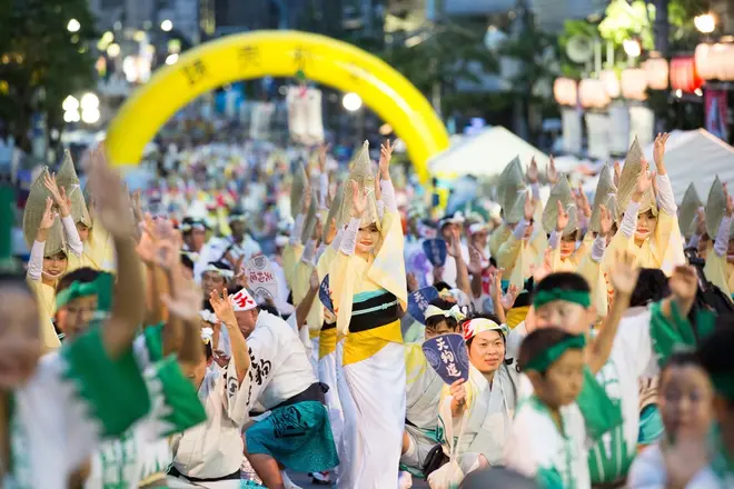 （C)東京高円寺阿波おどり