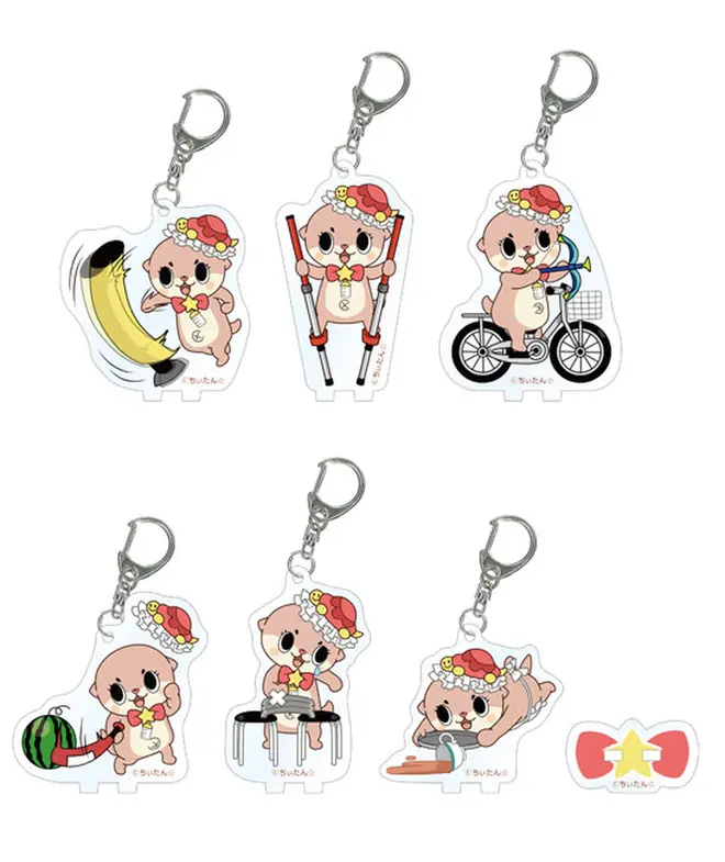 トレーディングアクリルスタンドキーホルダー