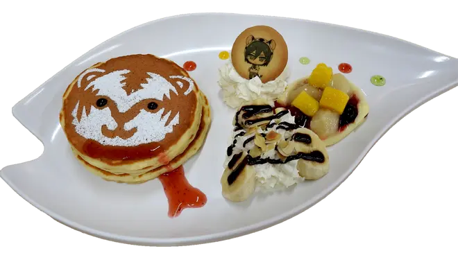 ミカサアッカーマンのホワイトタイガーパンケーキ