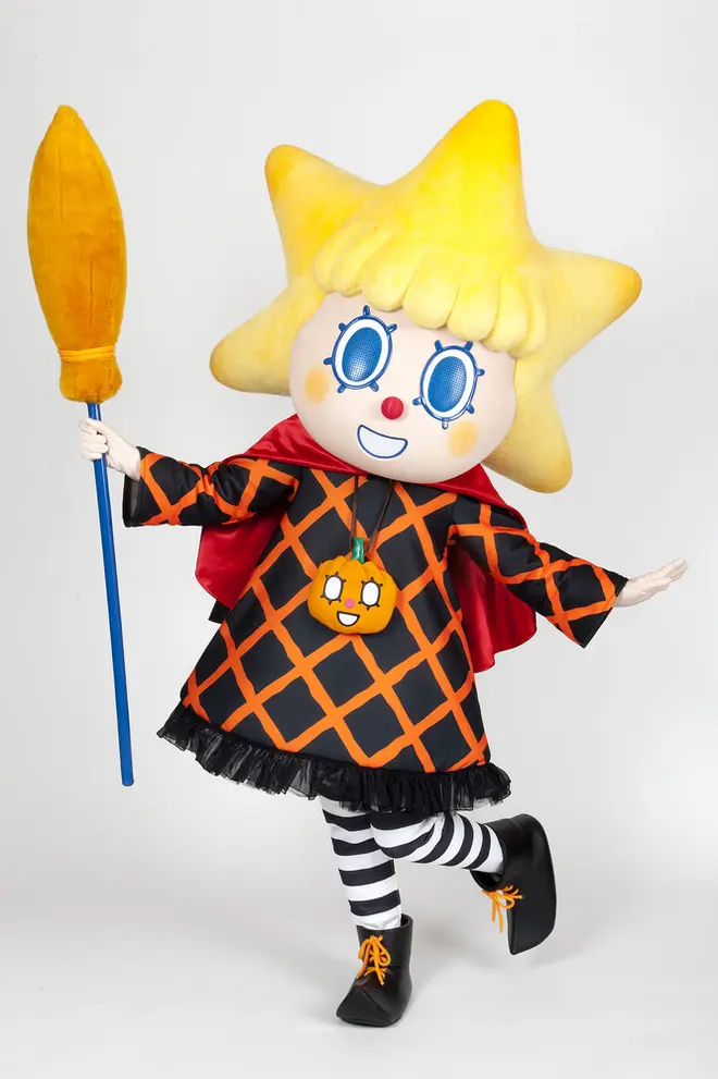 ハロウィンのコスチュームを まとったソラカラちゃん©TOKYO-SKYTREE