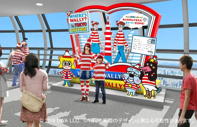 　「ウォーリーからの手紙」イメージ© DreamWorks Distribution Limited. All rights reserved.  　©TOKYO-SKYTREE