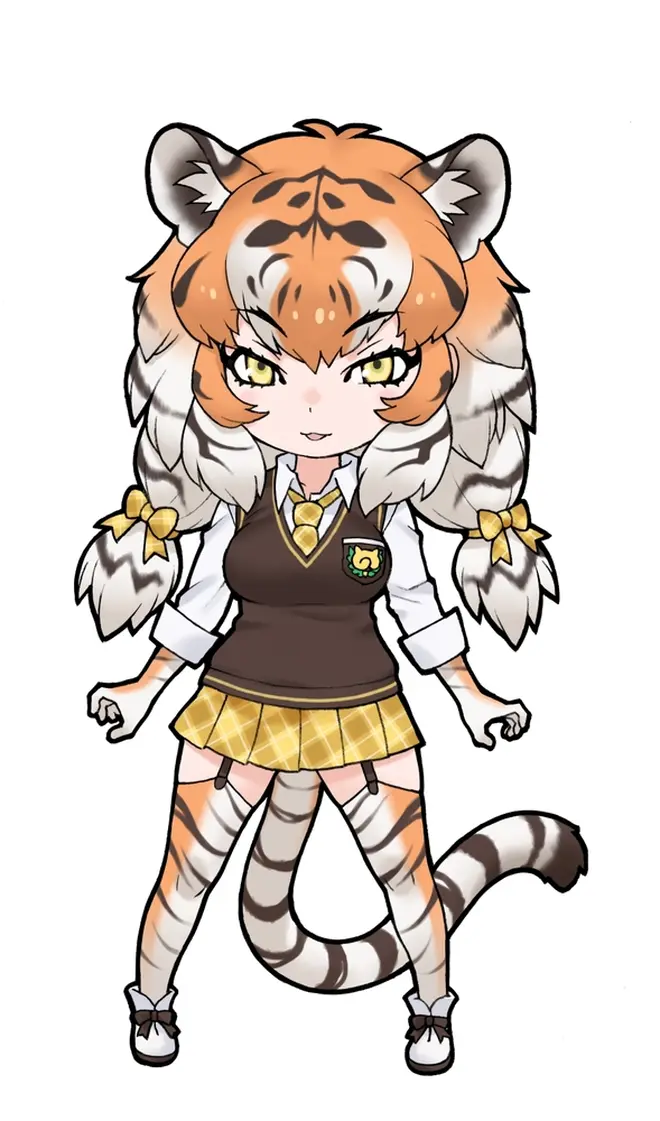 アムールトラ　©けものフレンズプロジェクト