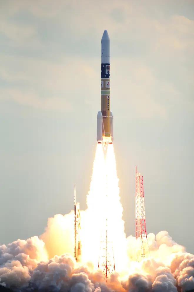 小惑星探査機「はやぶさ2」打ち上げ ©JAXA