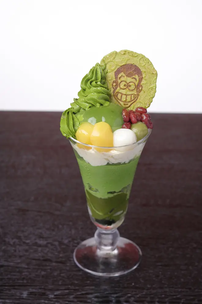 ルパン三世 抹茶プリンパフェ 1,080円