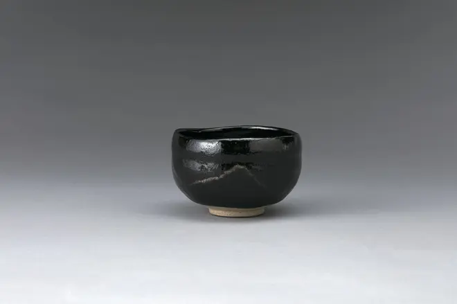 【金沢市/古美術 御倉】 大樋焼 黒茶碗　10代 大樋長左衛門 共箱（大樋陶冶斎作）<現品限り> 507,600円（税込）