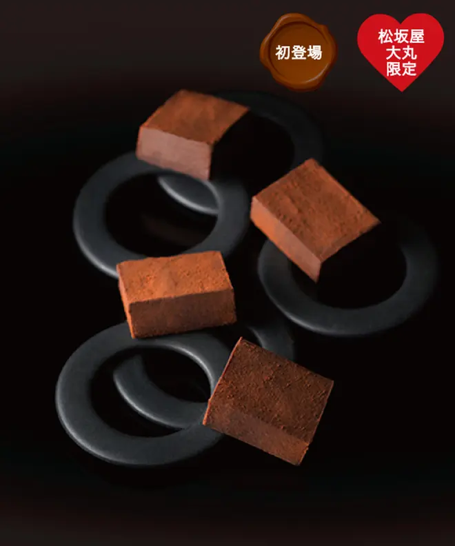 〈イアン バーネット〉ベルベットトリュフ ダークサオトメ （6個入り）3,996円（税込）
