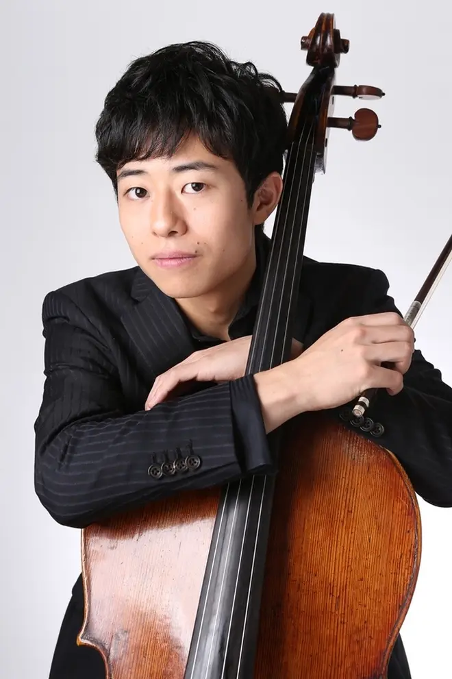 チェリスト森田啓佑　画像提供芸団協　