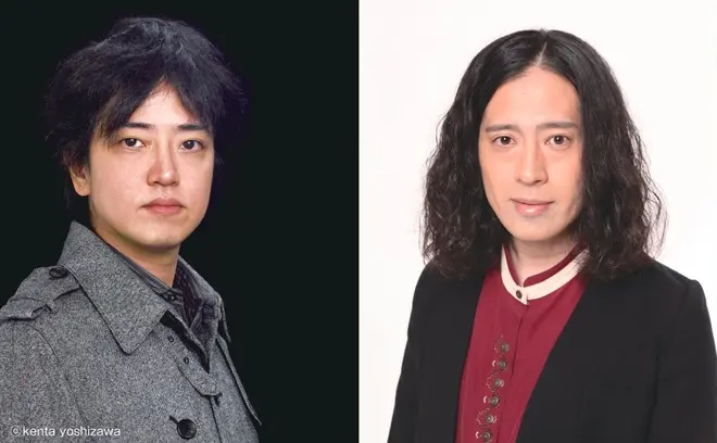 中村文則さん（左）、又吉直樹さん（右）