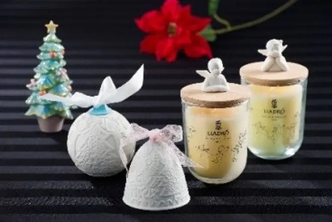 【リヤドロ】  ・クリスマスツリー　12,960円  ・イヤーボール12,960円～  ・イヤーベル10,800円～  ・キャンドル10,800円