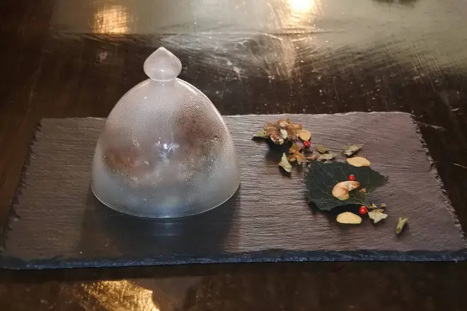 焚き火をイメージしたスモーク