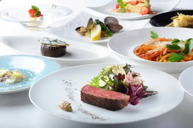 「LA SORA SEED FOOD RELATION RESTAURANT」 のフルコースディナーイメージ