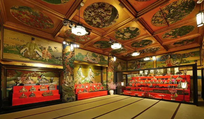 過去の展示風景／漁樵の間