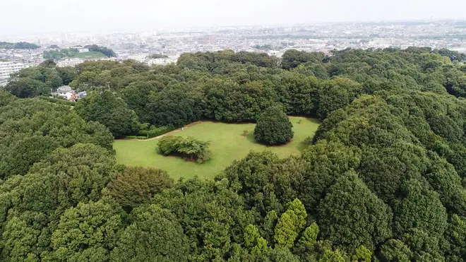 弥生時代から古墳時代の遺跡「東高根遺跡」がねむる古代芝生広場