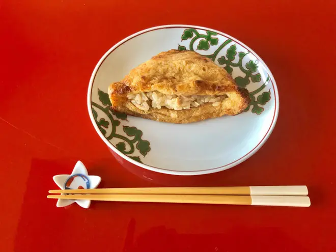 焼きいなり(冷凍、1個)400円