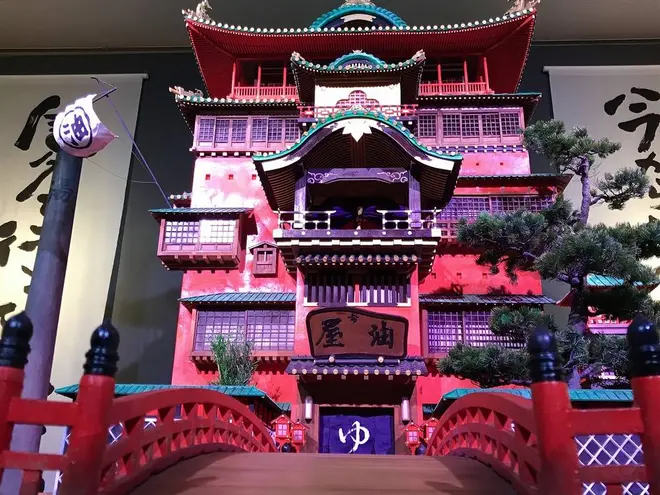 ＜過去開催「言葉の魔法展」の様子＞　©TS　©Studio Ghibli