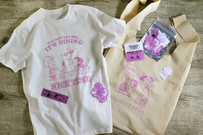 PEANUTS HOTEL マルシェバック　シュローダー＆ルーシー￥1,500（税抜）