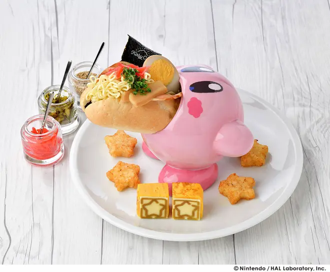 カービィのすいこみ！とんこつラーメンドッグ (C)Nintendo / HAL Laboratory,Inc.