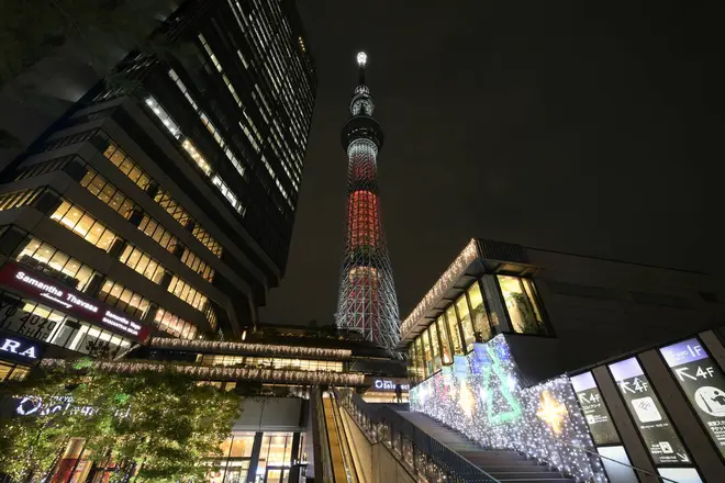 イルミネーションの様子©TOKYO-SKYTREETOWN