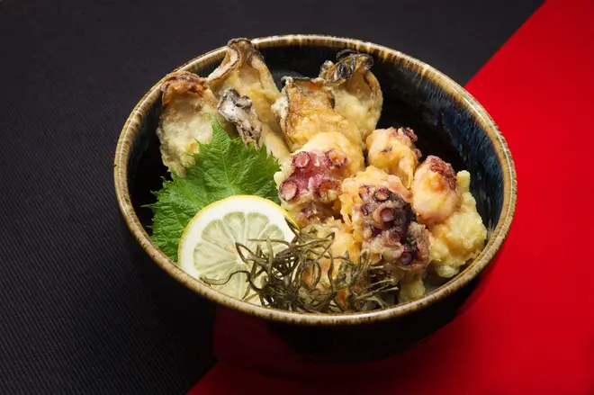 瀬戸内お宝たこ天丼