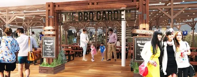 THE BBQ GARDEN in てんしば i:na