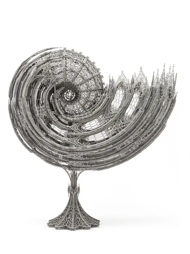 ヴィム・デルヴォワ　《ノーチラス》（1/3縮尺模型）2013年　作家蔵　©Studio Wim Delvoye, Belgium  Wim Delvoye Nautilus (scale model 1/3) 2013, © Studio Wim Delvoye, Belgium