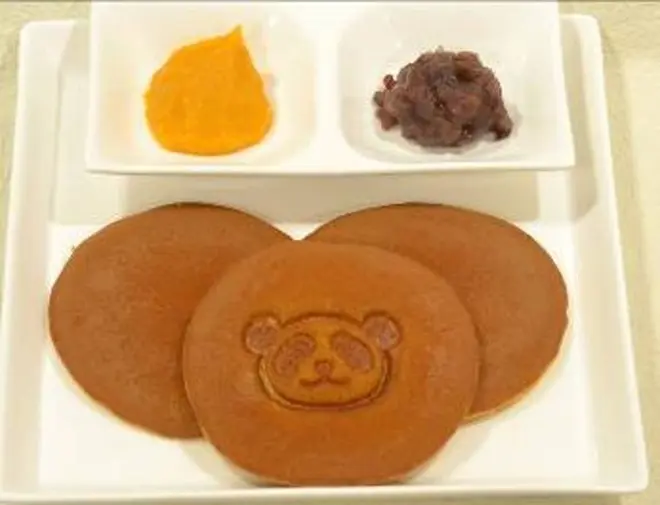 パンダパンケーキ風 どら焼き