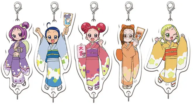 おジャ魔女どれみ つながる アクリルチャーム 全5種 (c) 東映アニメーション