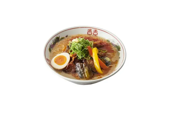 ⼆代⽬ 博多 だるま「博多ナス味噌ラーメン」