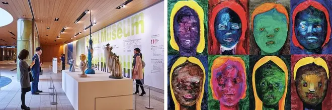 昨年の展示の様子、作品イメージ