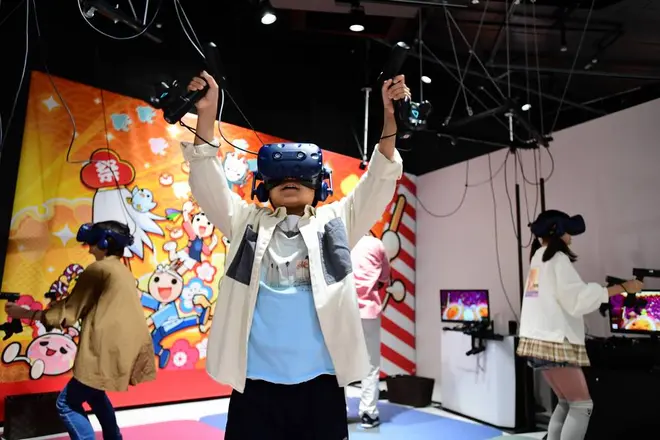 「太鼓の達人 VRだドン！」体験風景 イメージ
