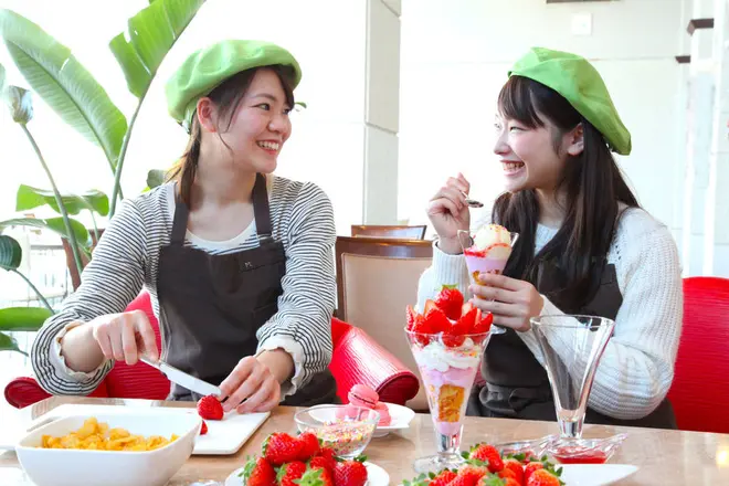 イチゴ狩り&食べ放題 イメージ
