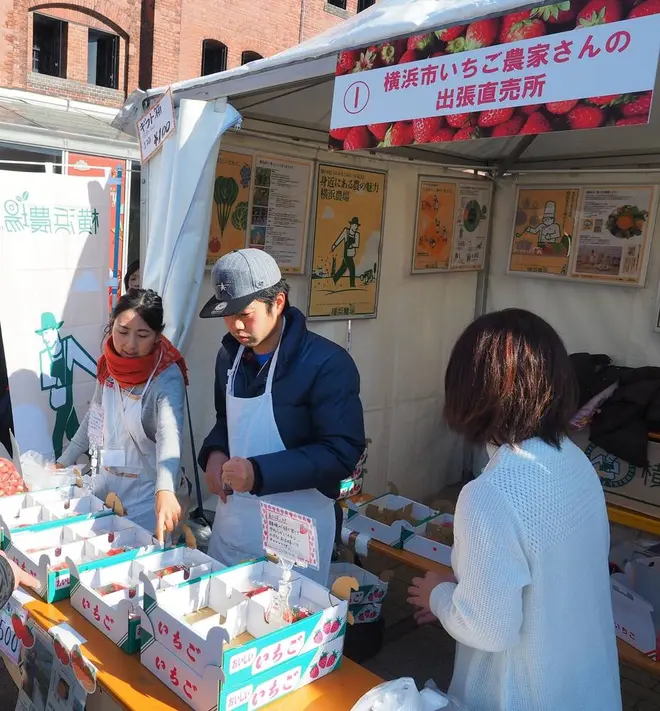 いちごの直売 イメージ