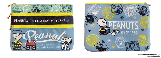 スリージップポーチ 870円（税込）（c） 2020 Peanuts Worldwide LLC