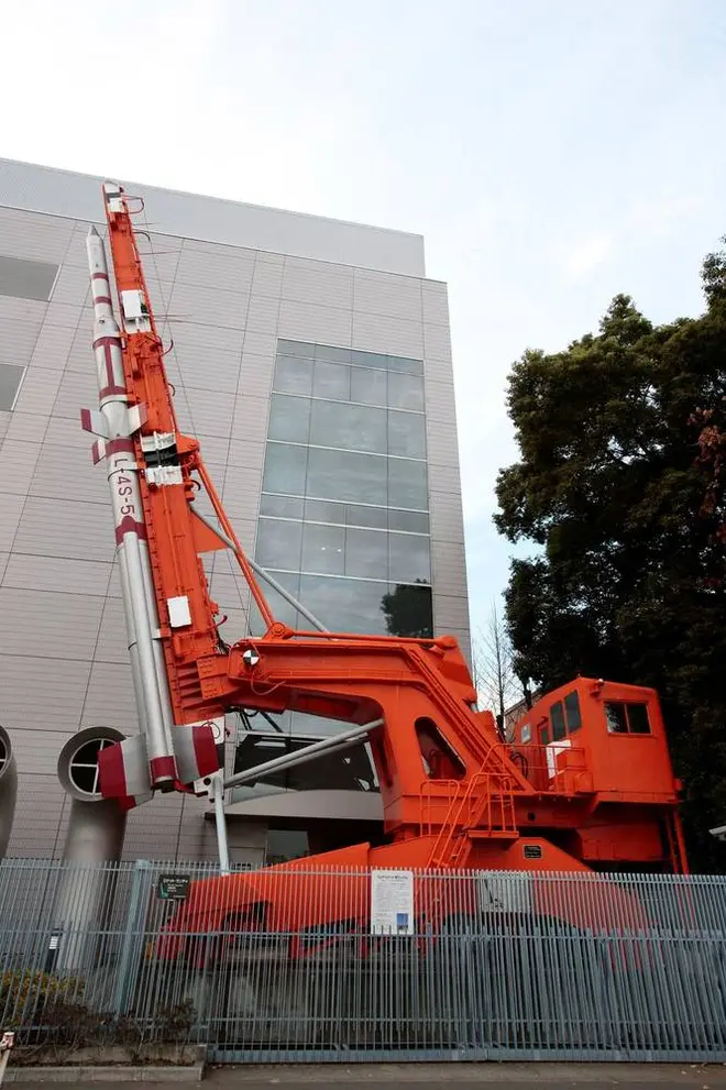 ラムダロケット用ランチャー　国立科学博物館
