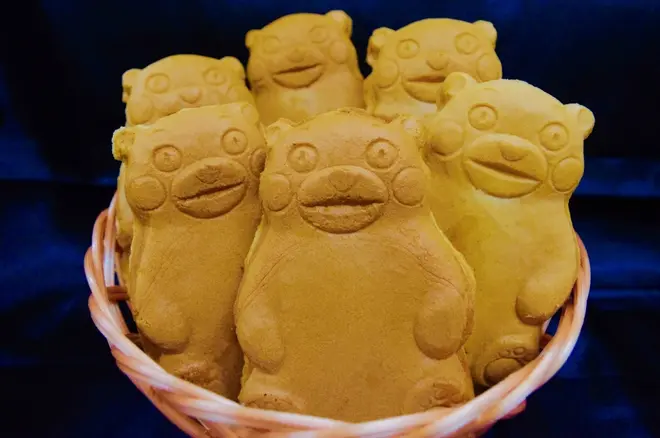＜もなりお＞【熊本】　くまモンの人形焼　250円（税込）松坂屋名古屋店初登場