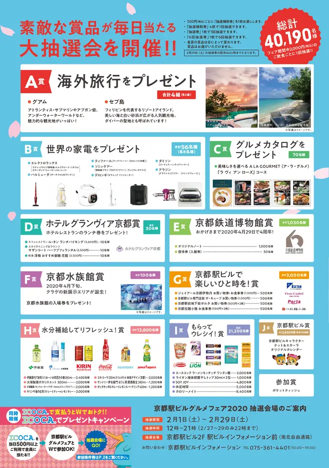 京都駅ビルグルメフェア2020